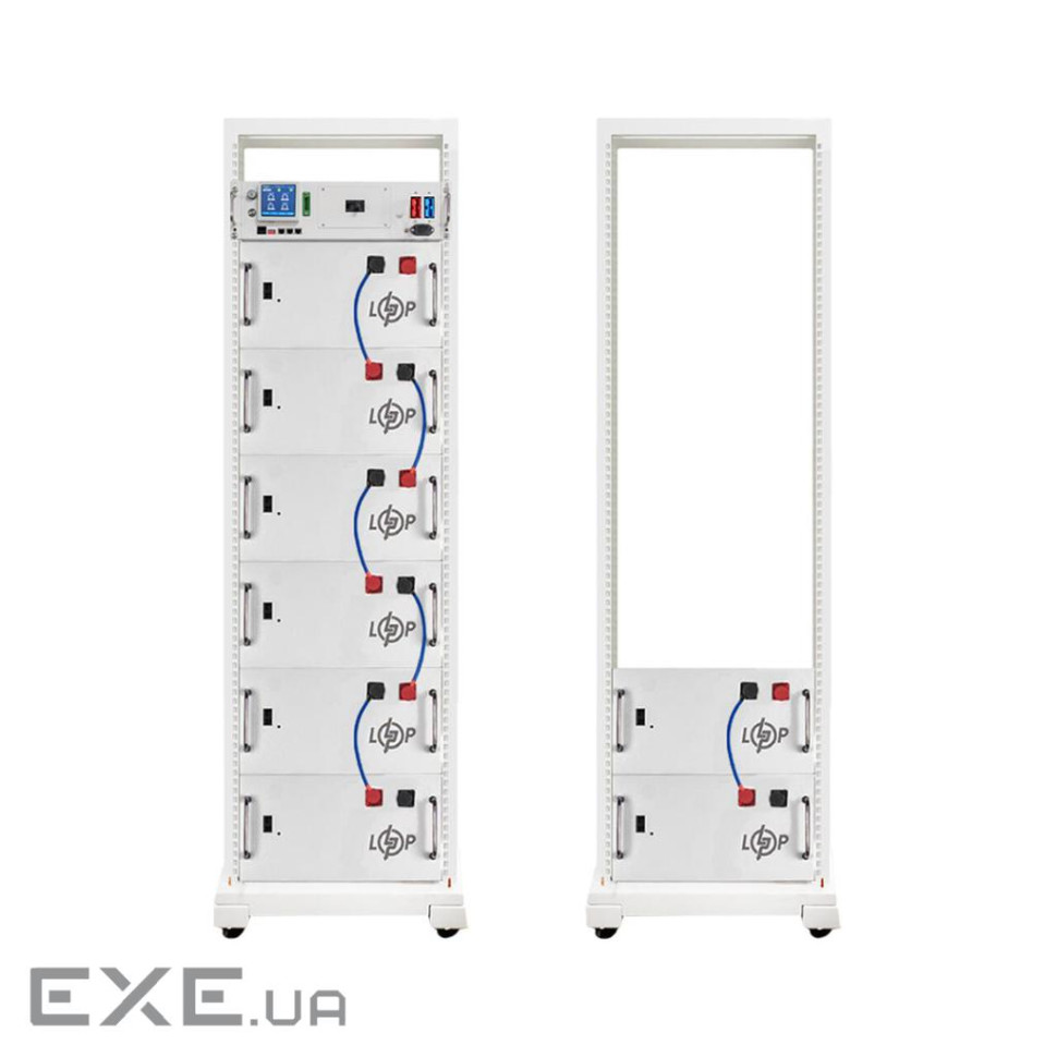 Аккумулятор LP LiFePO4 Battery HVM 409,6V 150Ah (61440 Wh) BMS 125А AB Lrack white (41898)