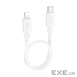 Кабель HOCO X96 Hyper PD charging data cable iP (L=0.25M) White (6942007609371)
