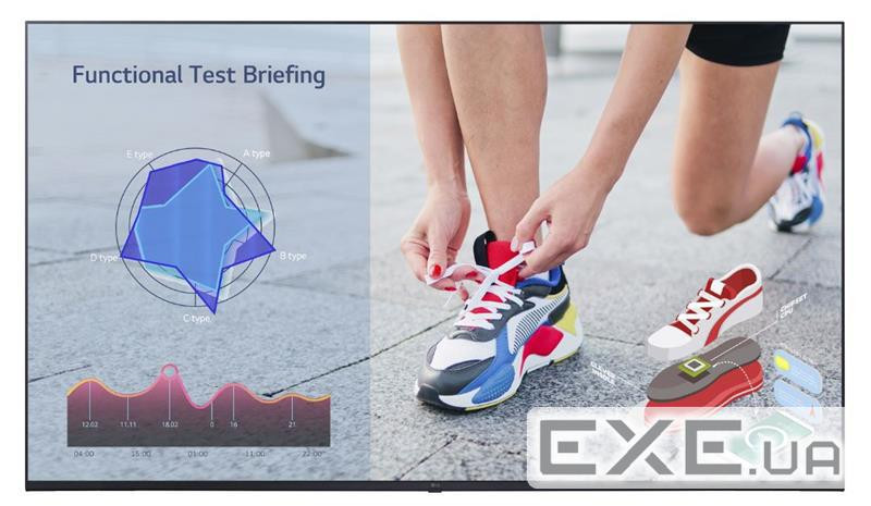 Дисплей 55" LG 55UL3J UHD 400nit 16/7 webOS WiFi (55UL3J-M)