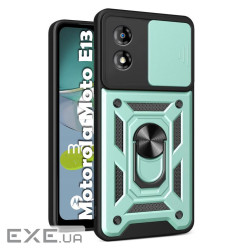 Чохол до мобільного телефона BeCover Military Motorola Moto E13 Dark Green (709103)
