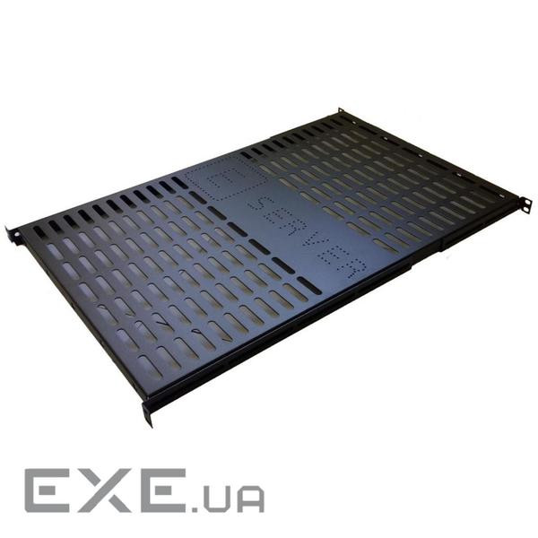 Полка 19" Eserver 1U глуб. 600 мм. (PS-1U-600-B)