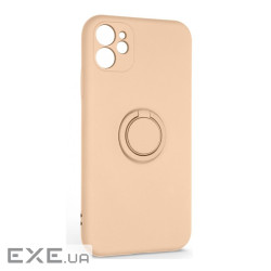 Чохол до мобільного телефона Armorstandart Icon Ring Apple iPhone 11 Pink Sand (ARM68644)