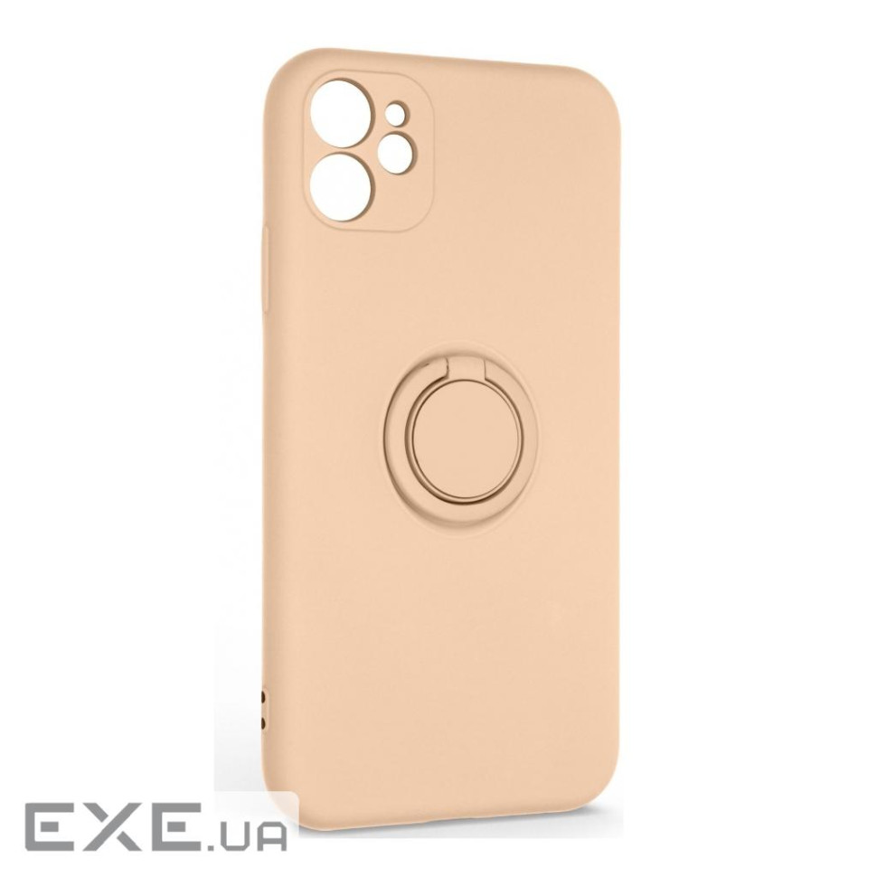 Чохол до мобільного телефона Armorstandart Icon Ring Apple iPhone 11 Pink Sand (ARM68644)