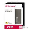 Портативний диск SSD TRANSCEND ESD265C 2TB USB3.2 Gen2 Iron Gray (TS2TESD265C)