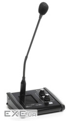 Виклична станція TOA M-800RM (12 зон, селектор каналів, регулятор гучності. всенаправлений, конденса