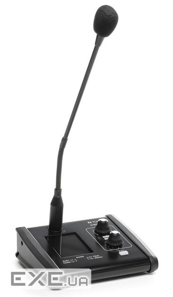 Виклична станція TOA M-800RM (12 зон, селектор каналів, регулятор гучності. всенаправлений, конденса