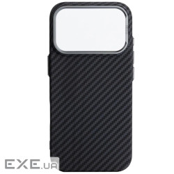 Чохол до мобільного телефона Armorstandart LikeCarbon2 MagCase Apple iPhone 17 Pro Carbon (ARM86258)