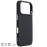 Чохол до мобільного телефона Armorstandart LikeCarbon2 MagCase Apple iPhone 17 Pro Carbon (ARM86258)