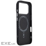 Чохол до мобільного телефона Armorstandart LikeCarbon2 MagCase Apple iPhone 17 Pro Carbon (ARM86258)