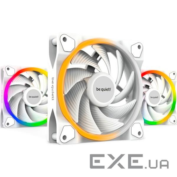 Комплект вентиляторів BE QUIET! Light Wings 120 PWM High-Speed White 3-Pack (BL101)