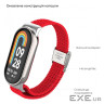 Ремінець ArmorStandart Braided Solo Loop для Xiaomi Mi Band 7/6/5/4 Red (ARM69907)
