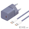 СЗУ Baseus GaN5 Mini Fast Charger Type-C 30W (With Cable Type-C to Type-C 100W 1m) (P10110902523-00)
