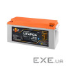 Акумулятор LP LiFePO4 25,6V - 100 Ah (2560Wh) (BMS 80A/50А) пластик Smart BT