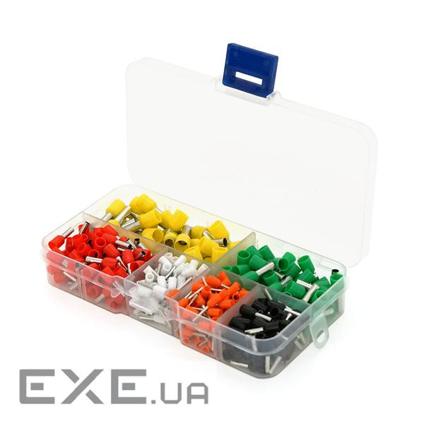 Набір кабельних наконечників (Е0508- 100 шт, Е7508-80шт, Е1508-50шт, Е2508-80 шт, Е4009-50 ш (23261) (23261)