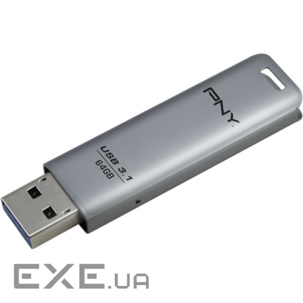Флешка PNY Elite Steel 64GB (FD64GESTEEL31G-EF)