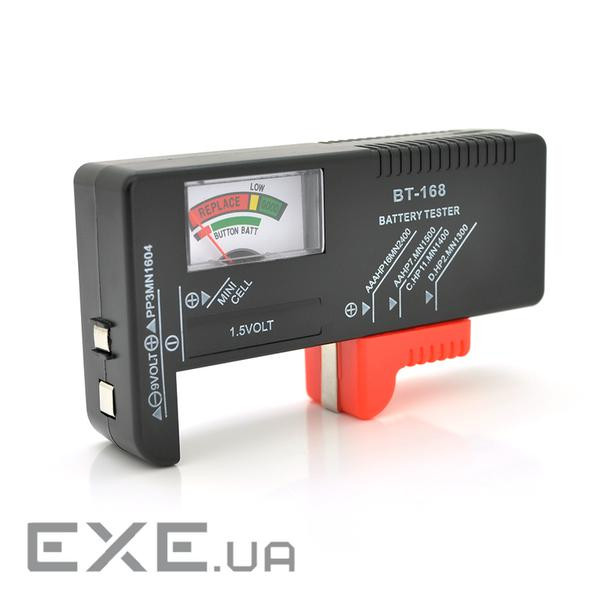 Тестер ємності BT-168 для акумуляторних батарей AA / AAА / D / C / серії AG, 1,5V і 9V (YT-BT-168) 9V (YT-BT-168)