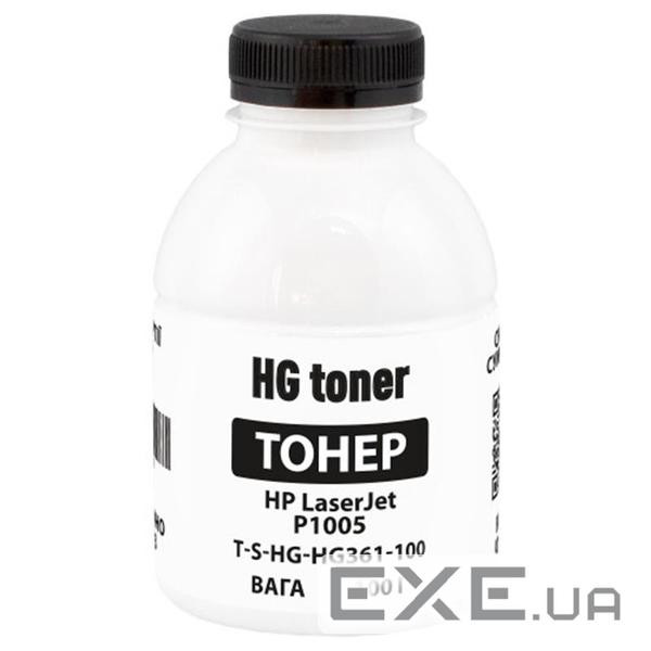Тонер HP LJ P1005/ 1505/ M1120/ M1522, Canon LBP-3010/ 3100/ 3250, 100 г, HG (HG3 (T-S-HG-HG361-100)