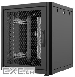 Шафа MIRSAN 19, 26U, GTN, перфоровані двері, 600x600 мм, максимально 1000 к (MR.GTN26U66DE.01 PRF63)