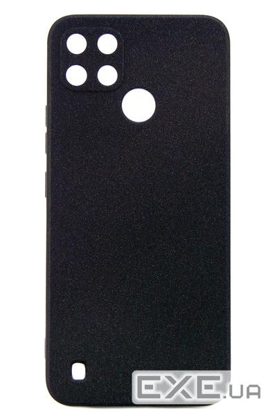 Чохол до мобільного телефона Dengos Carbon Realme C21y (black) (DG-TPU-CRBN-146)