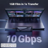 Кишеня зовнішня Ugreen USB 3.2 Gen 2 to M.2 NVMe/SATA 10Gbps UASP TRIM CM767 gray (15813)