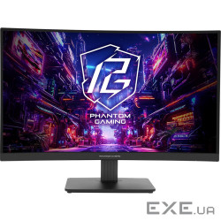 iгровий монiтор 27" VA 1500R 180Hz 1ms QHD (2560 x 1440) 2xHDMI(2.0) 1xDP(1.4) 1xHP 2х2W (PG27QRT1B)