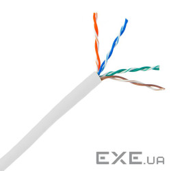 Кабель U/UTP кат. 5E, 24AWG, обол. PVC(Eca), 305 м, білий (CMS-UU5E-IEWH) (CMS-UU5E-IEWH)