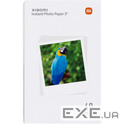 Фотопапір самоклеючий XIAOMI Instant Photo Paper 3'' 8.6x10.2см 40л (BHR6756GL)
