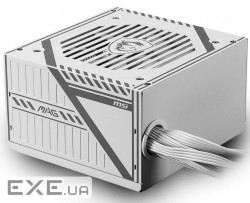 Блок живлення MSI 650W (MAG A650BNL WHITE)