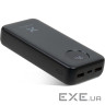 Батарея універсальна Vinga 20000 mAh 22.5W Display Black (VPBB2022)