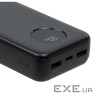 Батарея універсальна Vinga 20000 mAh 22.5W Display Black (VPBB2022)
