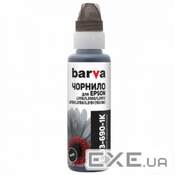 Чорнило Barva EPSON L1110 / L3100 (103) BLACK 100 мл OneKey (E103-690-1K)