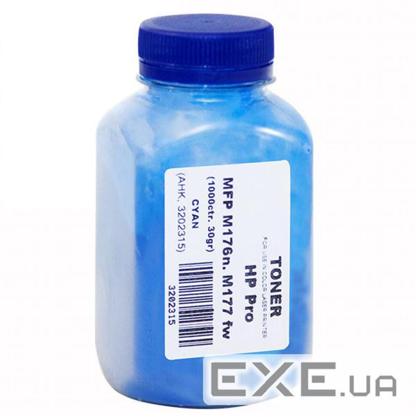 Тонер HP Pro MFP M176n/177fw, 30г Cyan AHK (3202315)
