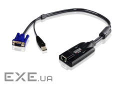 KVM кабель-адаптер, USB, Cat 5e до 50 м . (KA7170-AX)