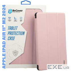 Чохол до планшета BeCover Soft Edge Apple iPad Air 11" M2/M3 (2024/2025) Pink (711431)