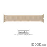 Ремінець Armorstandart Braided Solo Loop для Apple Watch 42mm/44mm/45mm/49mm Beige Size 6 (ARM64904)