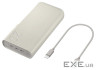Зовн. акум . SAMSUNG Battery Pack 20000mAh 45W (EB-P4520XUEGEU) / Beige