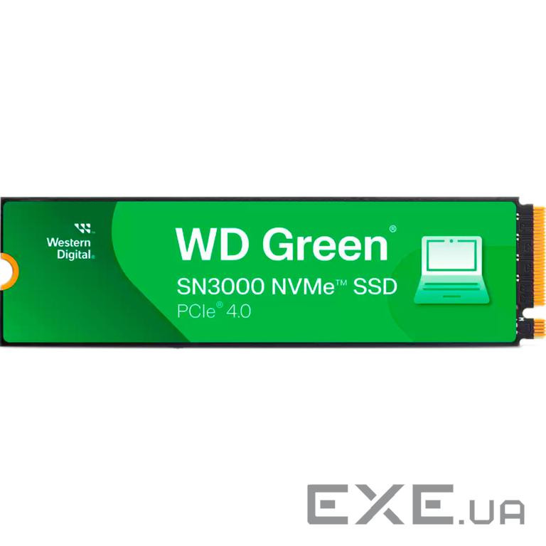 SSD диск WD Green SN3000 1TB M.2 NVMe (WDS100T4G0E) (WDS100T4G0E-00CPS0)