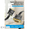 Кабель мультимедійний VGA M to VGA M 1.0m black Vention (LAJWF)