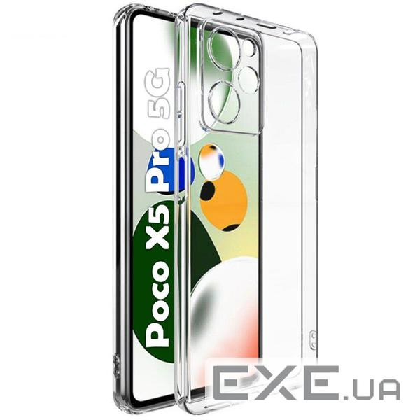 Чохол-накладка BeCover для Xiaomi Poco X5 Pro 5G Transparancy (708823)