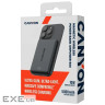 CANYON magnetic power bank OnPower 500 PD20W 5000mAh Aluminium Interstellar Black (CNS-CPB500B)