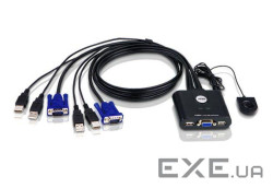 KVM-комутатор з кабелем USB (CS22U-A7)
