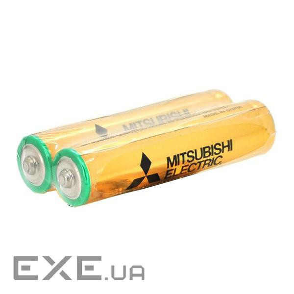 Лужна Батарейка MITSUBISHI 1.5V AAA/ LR03, 2S shrink pack, 400pcs/ ctn (MS/LR03GK/2SNBC)