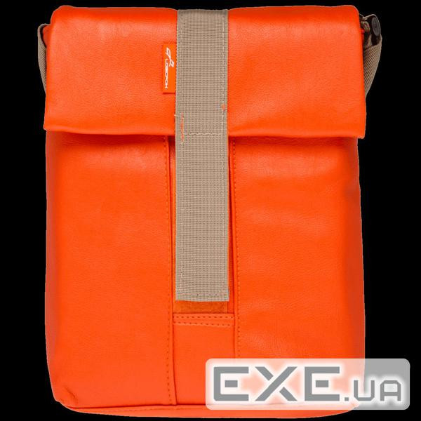 Плечевая сумка для планшета/ нетбука LF-1305 до 10,1" кожзам, рыжий, плечевой ремень (2720) Logicfox