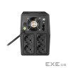 ДБЖ Prologix 1500 (PLPU1500VA4LED), Lin.int., AVR, 4 x євро, USB, пластик