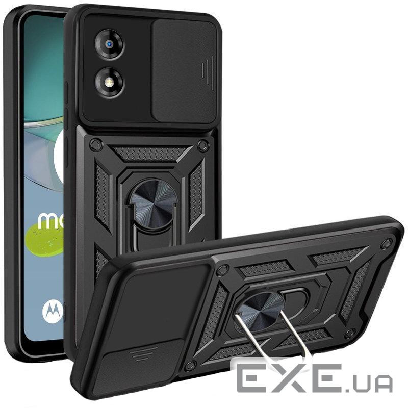 Чeхол-накладка BeCover Military для Motorola Moto E14 Black (713052)