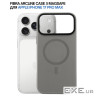 Чохол до мобільного телефона BeCover FIBRA ArcLine MagSafe Apple iPhone 17 Pro Max Gray (715389)