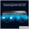 Комутатори TP-LINK TL-SG3428XMP 24xGE/PoE+384W 4x10GE SFP+ L2 JetStream 19" 1U (TL-SG3428XPP-M2)