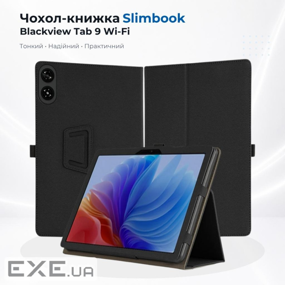 Чохол до планшета BeCover Slimbook Blackview Tab 9 Wi-Fi 11" Black (715845)