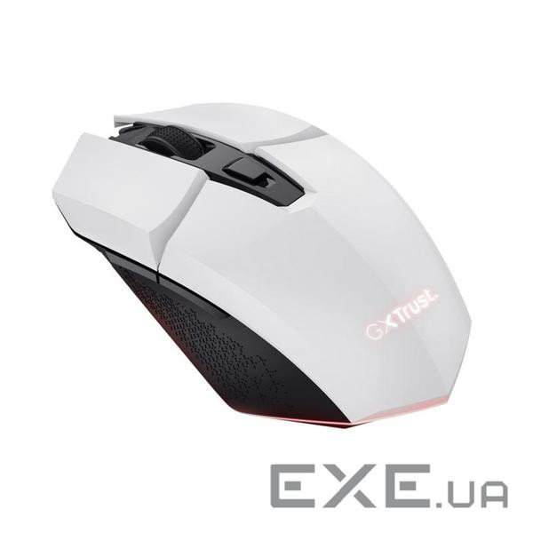 Мишка Trust GXT 110 Felox RGB Wireless White (25069)