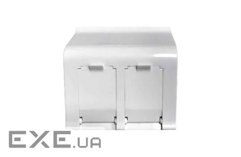 Модульна вставка OK-net, 45х45 2 порту (OK-MI107)